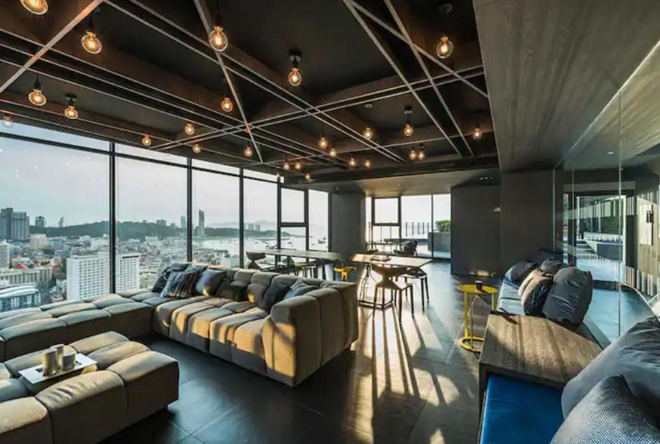 Base Central Pattaya Long Balcony King-Bed With Infinity Pool & Free Netflix! Exteriér fotografie