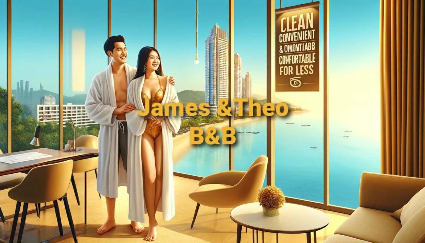 Base Central Pattaya Long Balcony King-Bed With Infinity Pool & Free Netflix! Exteriér fotografie